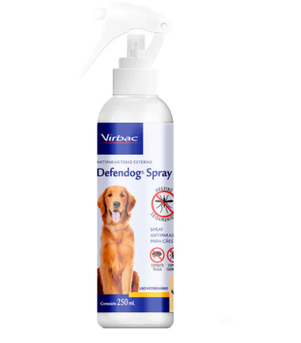Spray Antiparasitário Defendog Virbac 250ml