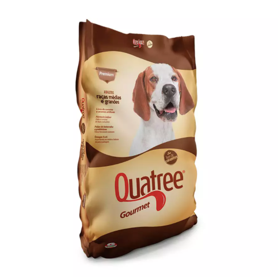 Ração Quatree Gourmet para Cães Adultos de Raças Médias e Grandes pet shop niteroi