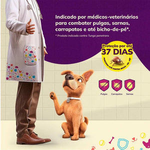 Defenza Antipulgas e Carrapatos para Cães de 2 a 4,5kg 1 comprimido