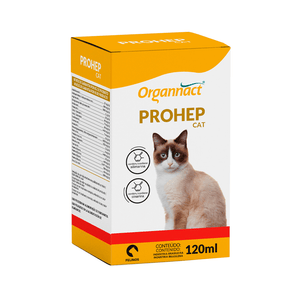 Suplemento Organnact Prohep Cat para Gatos Adultos 120ml