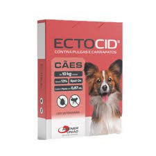 Ectocid Antipulgas Spot On Para Cães Até 10kg 0,67ml - Agener União