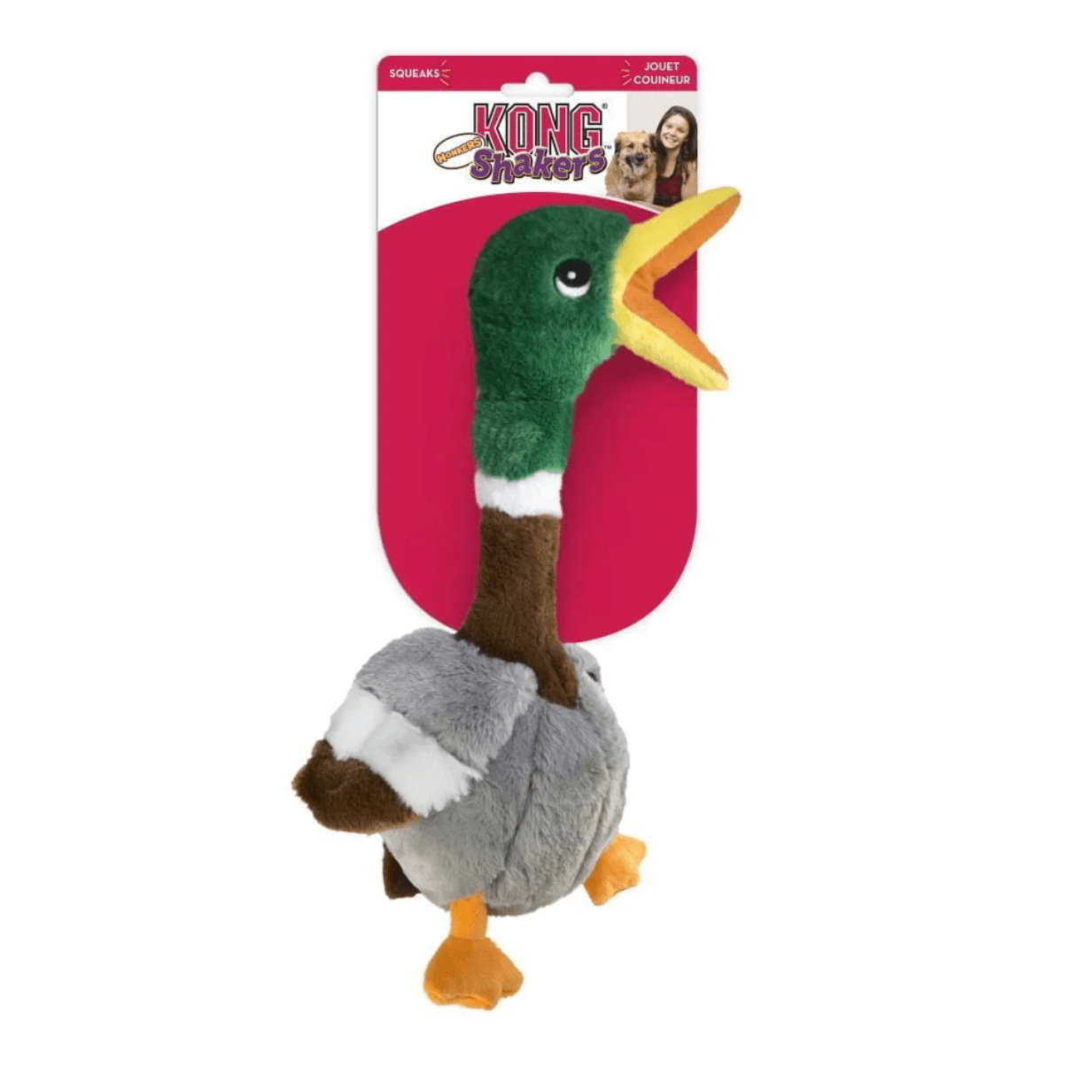 Pelúcia para Cachorro Pato Shakers Honkers - Tamanho G