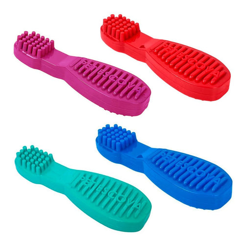 Brinquedo Mordedor Nylon Dental Pet Games Pet Escova para Cães