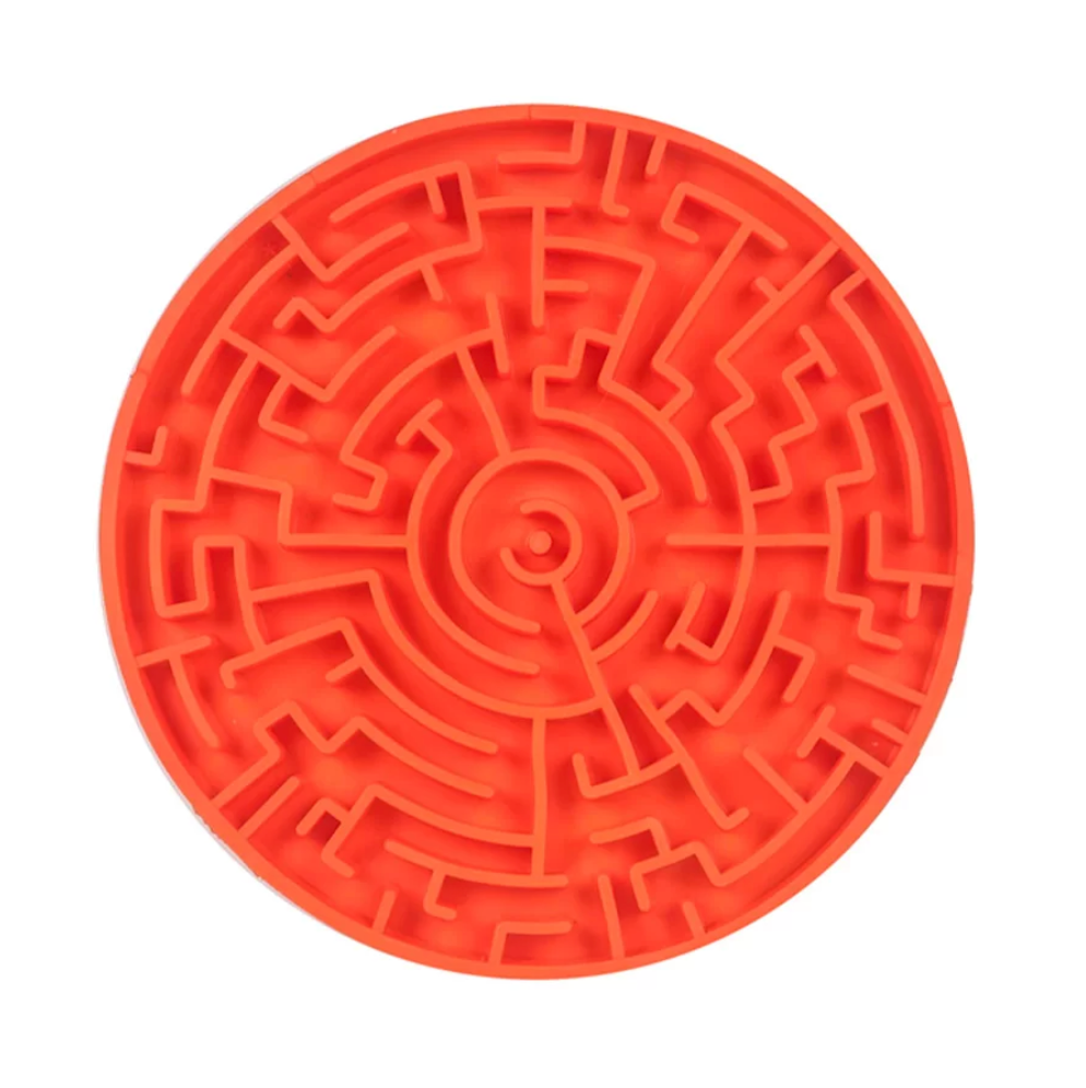 Brinquedo e Comedouro Pet Games Labirinto Laranja para Cães e Gatos