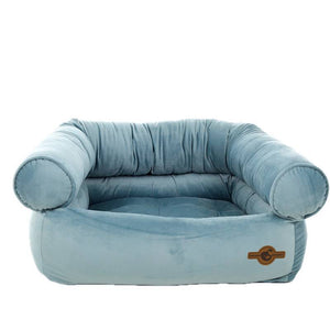 Cama Suede Premium Azul Petroleo - Tamanho P