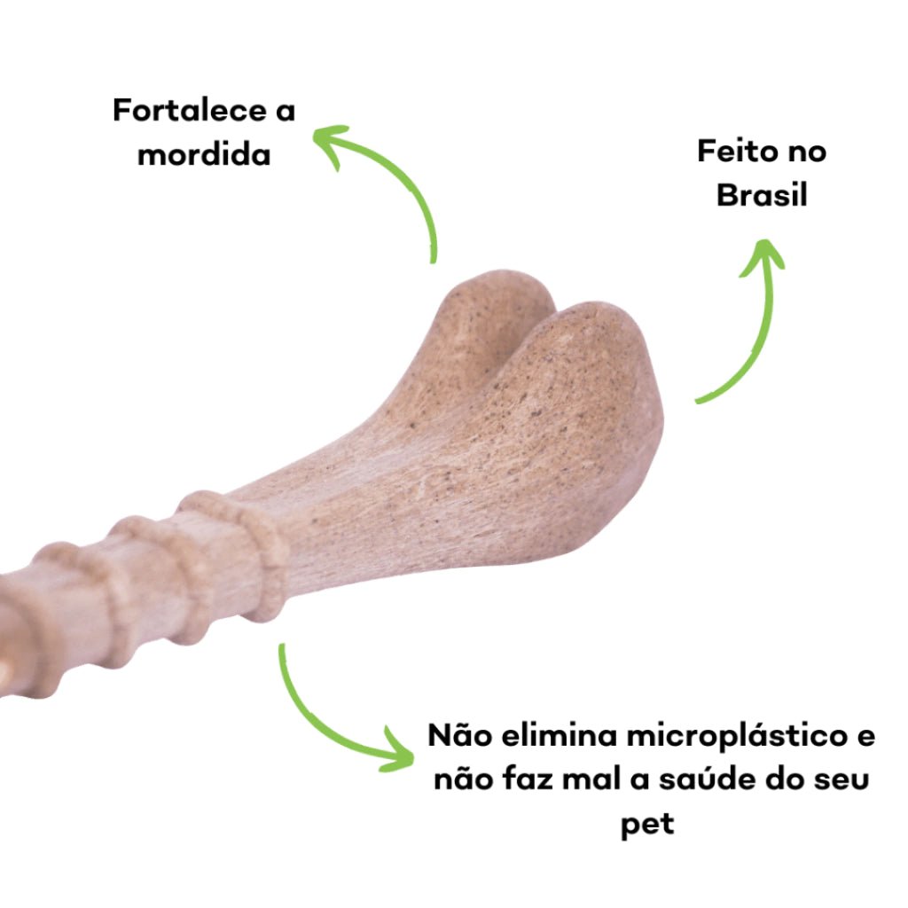 Mordedor Pequeno com Bagaço de Laranja