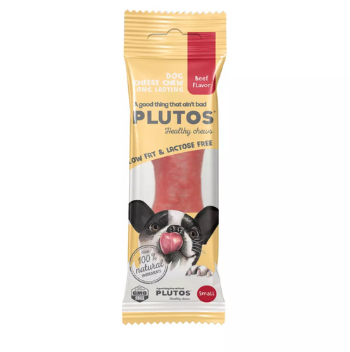 Plutos Cheese e Beef Mordedor Natural para Cães - 40gr