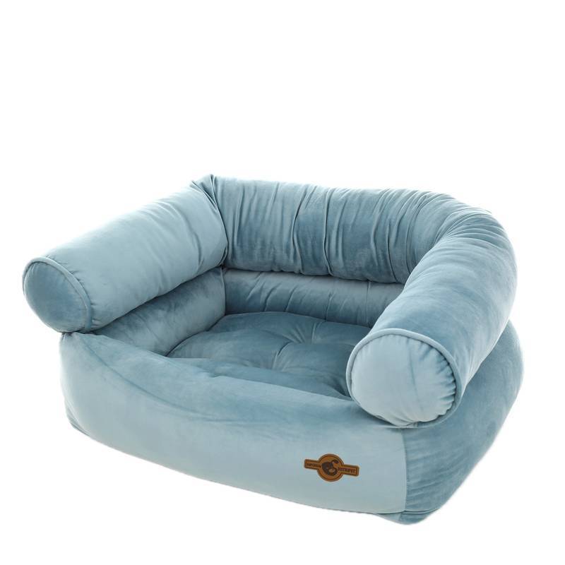 Cama Suede Premium Azul Petroleo - Tamanho P