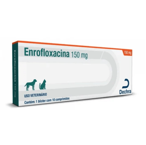 Enrofloxacina 150mg 10 Comprimidos Dechra