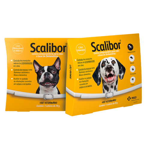 Coleira Antiparasitas Scalibor MSD