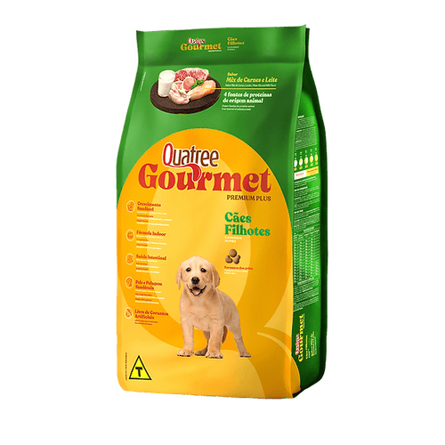 Ração Quatree Gourmet para Cães Filhotes