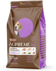 Ração Seca Quatree Supreme Light Salmão e Batata Doce Cães Adultos Todas as Raças