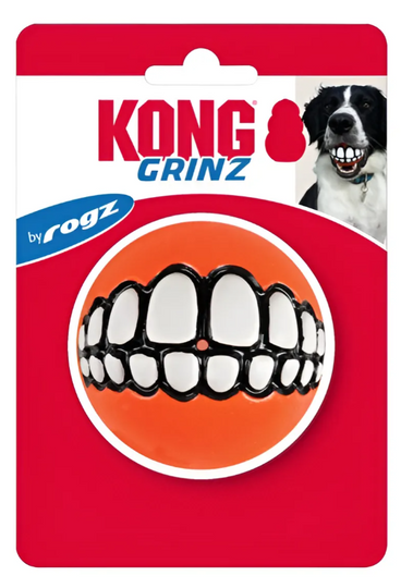 Brinquedo Kong Grinz By Rogz Bola Flutuante Cachorro Grande - Cores Sortidas
