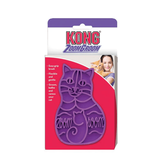 Escova Massageadora Kong Zoomgrow para Gatos