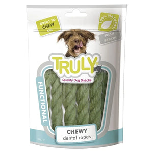 Petisco para cachorro Truly functional cordas dentais 95g