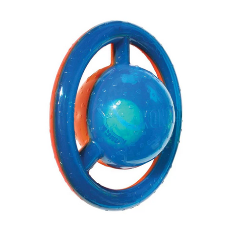 Brinquedo Kong Interativo Para Cães Bola Jumbler Disco - Médio/Grande