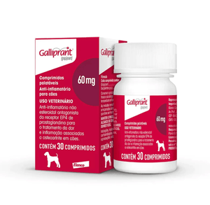 Anti-inflamatório para Cães Galliprant 60mg - 30 Comprimidos