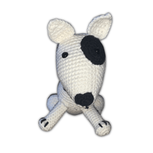 Carregar imagem no visualizador da galeria, Amigurumi Cachorro Bull Terrier