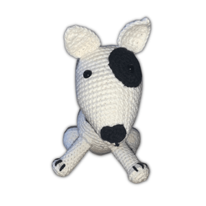 Amigurumi Cachorro Bull Terrier