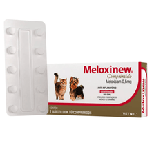 Carregar imagem no visualizador da galeria, Anti-Inflamatório Meloxinew 10 comprimidos 0,5 mg
