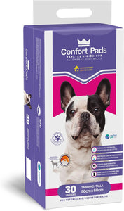 Tapete Higiênico Confort Pads 80X60 Com 30 Unidades