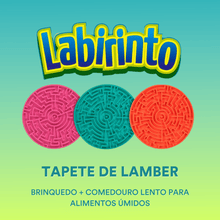 Carregar imagem no visualizador da galeria, Brinquedo Tapete de Lamber Pet Games Labirinto Verde Água para Cães e Gatos