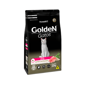 Ração Golden para Gatos Castrados Sabor Peixe