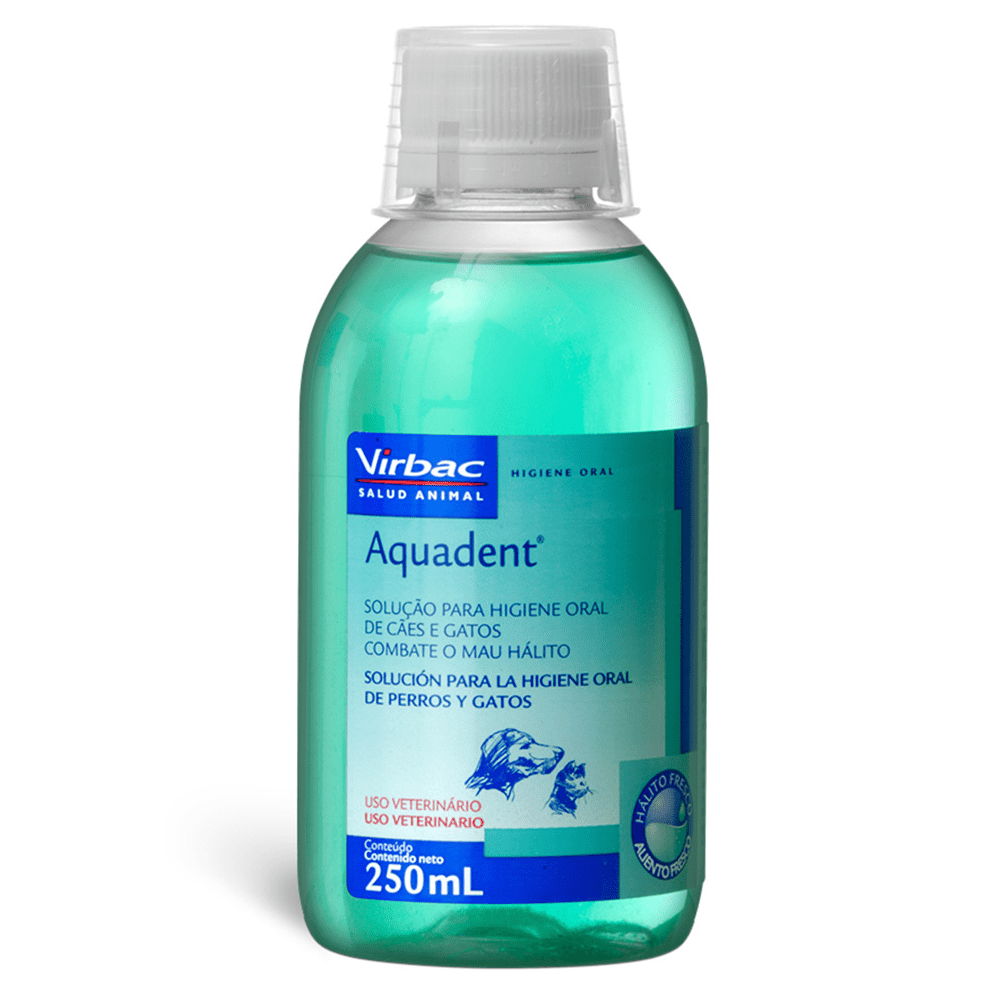 Solução Oral Virbac Aquadent 250ml