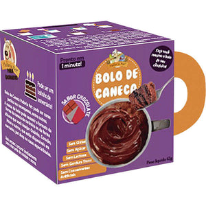 Bolo de Caneca Padaria Pet Sabor Chocolate para Cães - 42 g