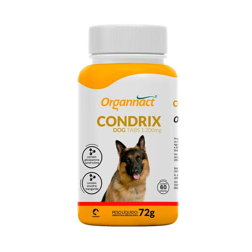 Suplemento Organnact Condrix Dog para Cães Tabs 1200mg