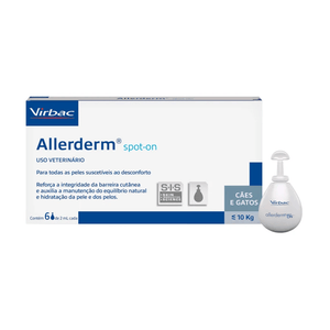 Allerderm Spot On Sis Virbac 2ml - 6 pipetas