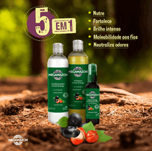 Carregar imagem no visualizador da galeria, Shampoo Megamazon Forest Energy Guaraná e Açaí para Cães e Gatos 300ml