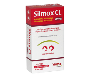 Antibacteriano Vansil Silmox CL para Cães e Gatos