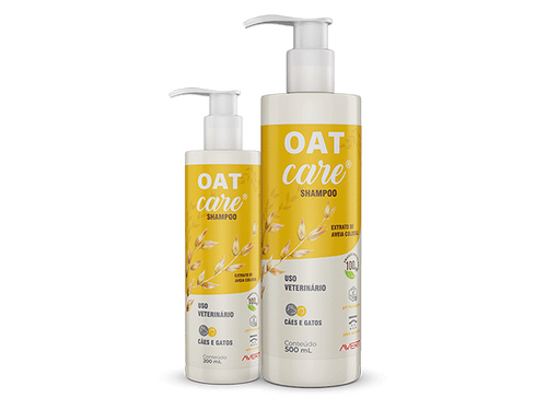 Shampoo Oat Care Avert Para Cães e Gatos