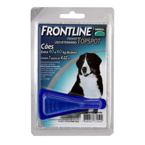 Antipulgas e Carrapatos - Frontline Top Spot para Cães G (40 a 60 Kg) - 1 Unidade