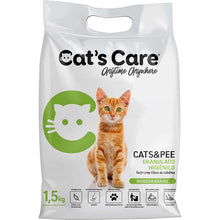 Carregar imagem no visualizador da galeria, Granulado Higiênico Cat&#39;s Care Fibra de Celulose para Gatos