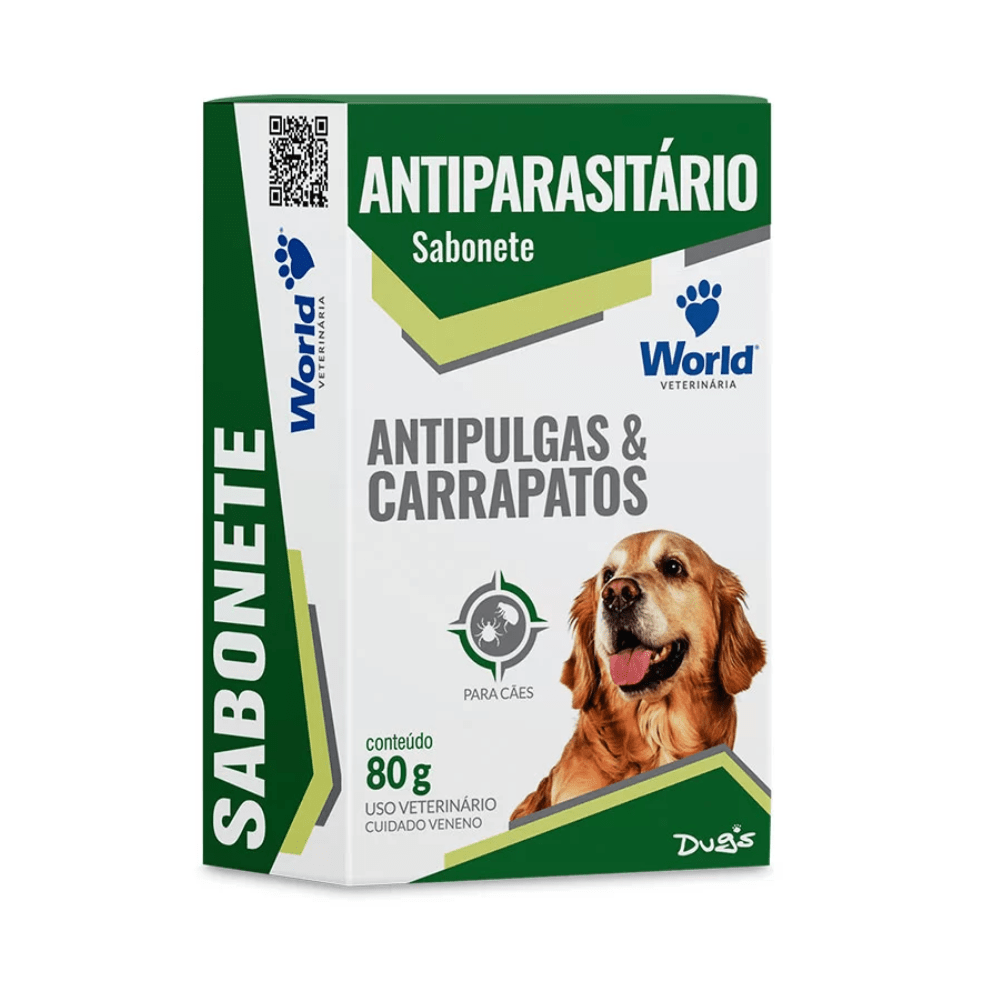 Sabonete Antiparasitário Dug's World para Cães