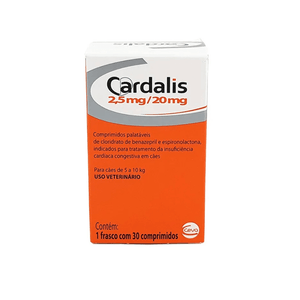 Cardalis para Cães 2,5mg/20mg para Cães 30 comprimidos