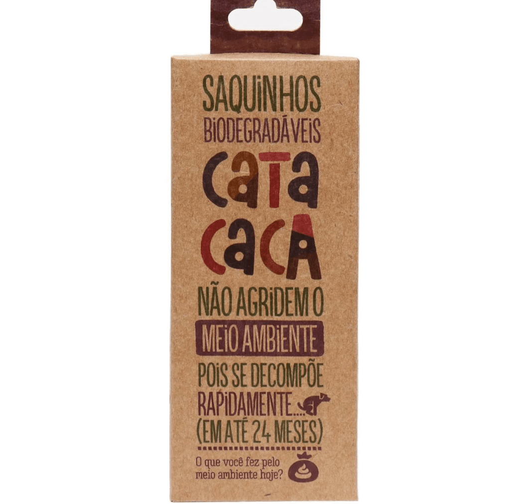 Saquinho Cata caca Biodegradável Refil Pipicão (unidade)