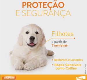 Antipulgas Advocate para Cães entre 4 e 10kg 1,0ml