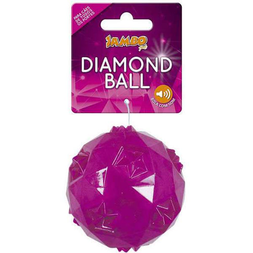 Brinquedo Jambo Bola Diamond Rosa - Tamanho Pequeno