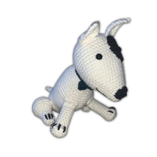 Carregar imagem no visualizador da galeria, Amigurumi Cachorro Bull Terrier