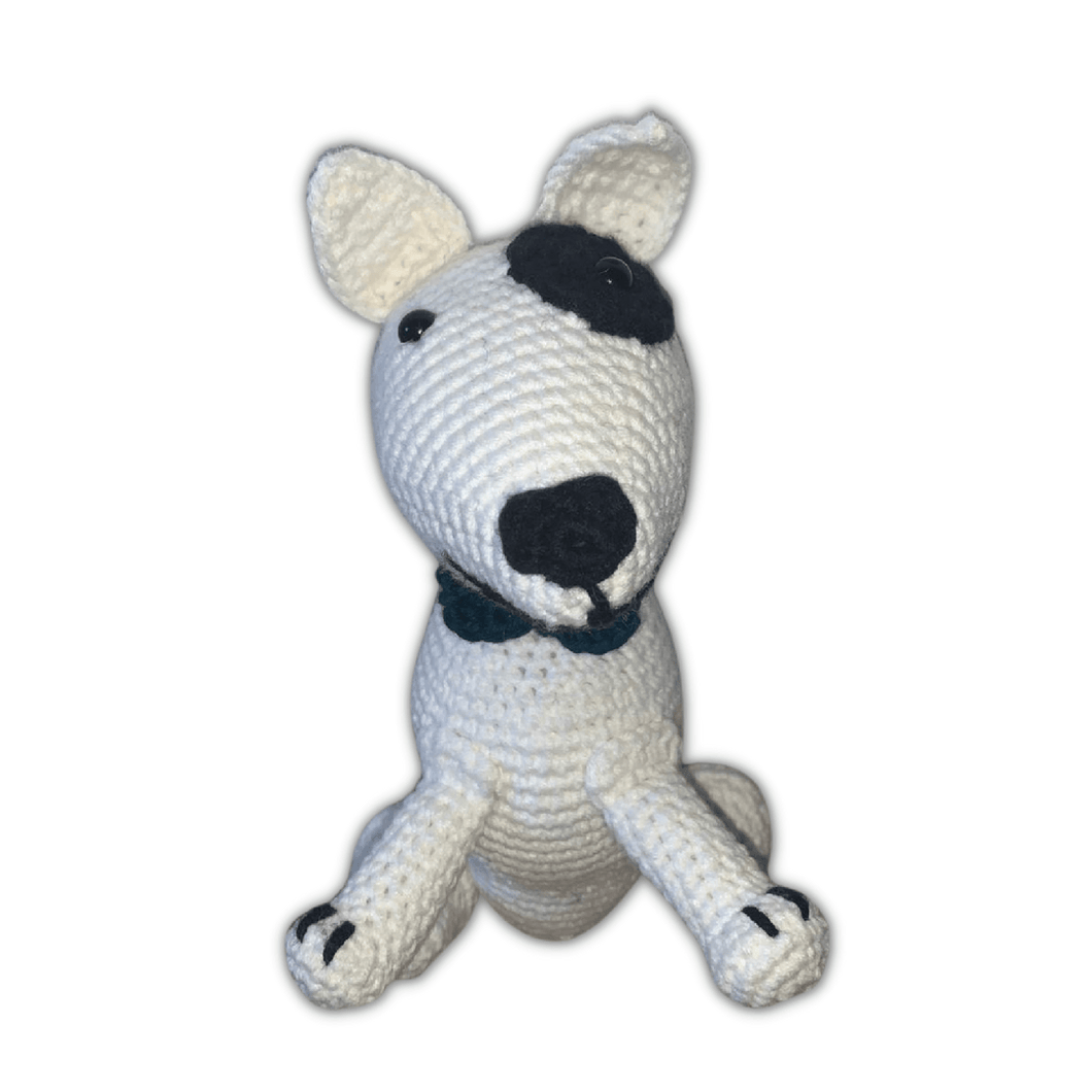 Amigurumi Cachorro Bull Terrier