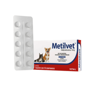 Anti-Inflamatório Metilvet Vetnil - 20mg