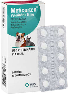 Anti-inflamatório Meticorten para Cães
