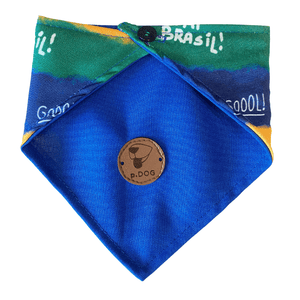 Bandana Copa do Mundo Dupla Face Azul