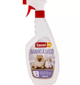 Banho à Seco Sanol Dog para Cães e Gatos - Petily