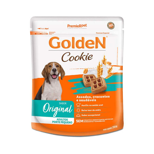 Biscoito Golden Cookie Cães Adultos de Raças Pequenas - 350g