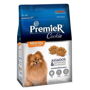 Biscoito Premier Cookie para Cães Adultos de Raças Pequenas 250g - Petily