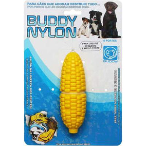 Brinquedo Buddy Toys Milho Nylon Amarelo - Petily
